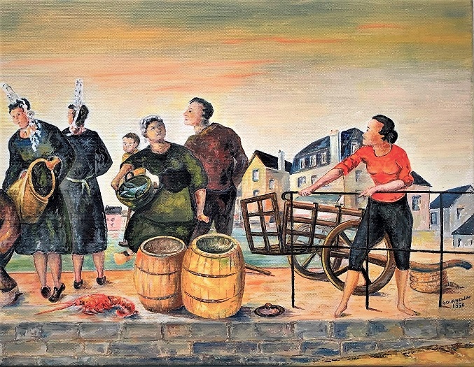 Partie droite de la fresque